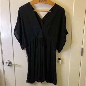 Ralph Lauren Black Swim Coverup